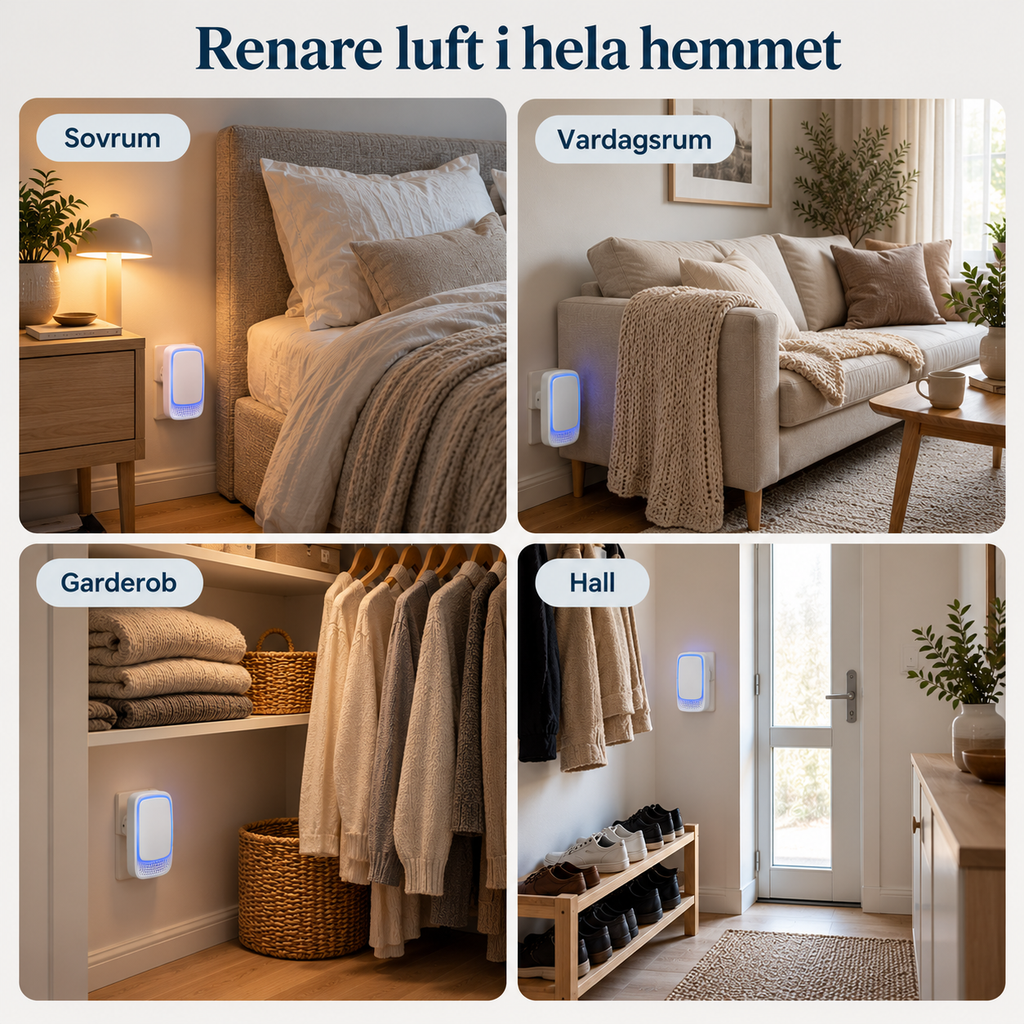 Filterfri luftrenare – Orionooptik